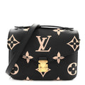 Louis Vuitton Empreinte Monogram Giant Pochette Metis Black Beige