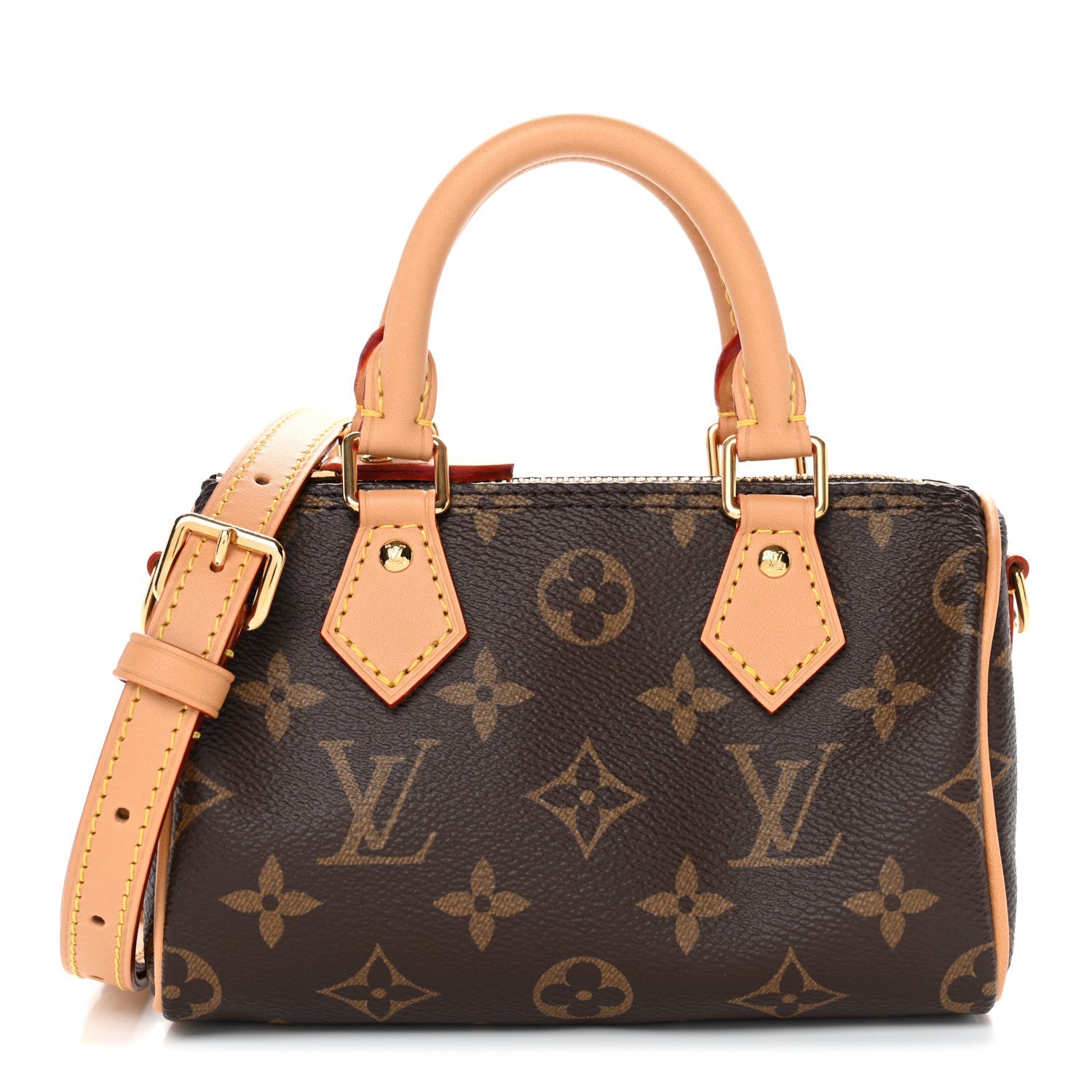 Louis Vuitton Monogram Nano Speedy Bandouliere
