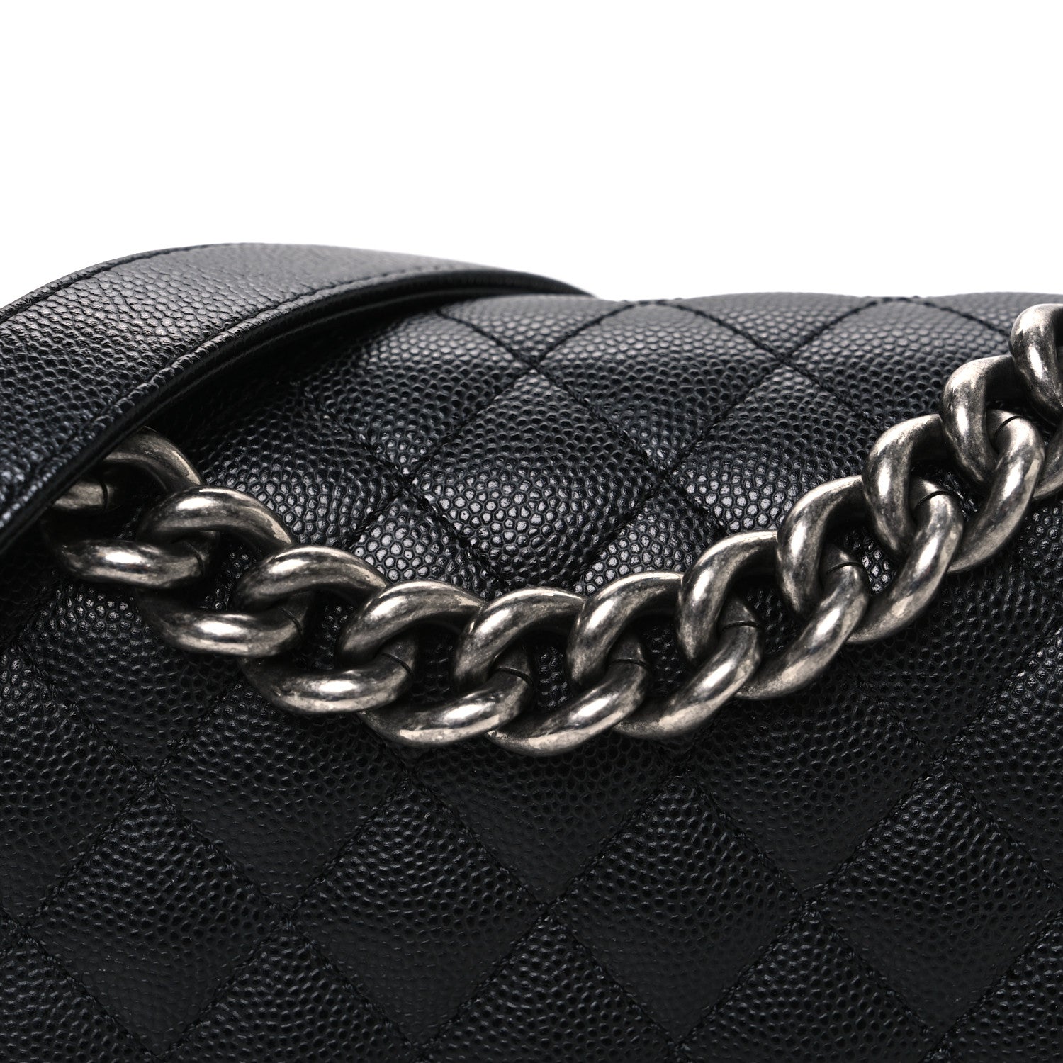 Chanel Caviar Quilted Small Boy Flap Black
