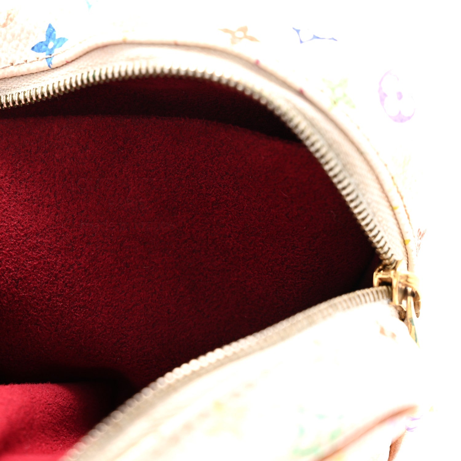 Louis Vuitton Monogram Multicolor Trousse Wapity White