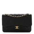 Chanel Caviar Quilted Jumbo Double Flap Black