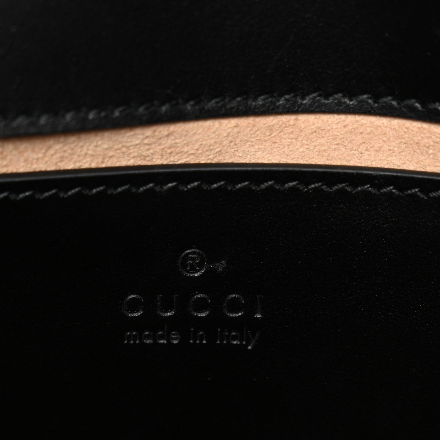 Gucci Calfskin Matelasse Mini GG Marmont Shoulder Bag Black