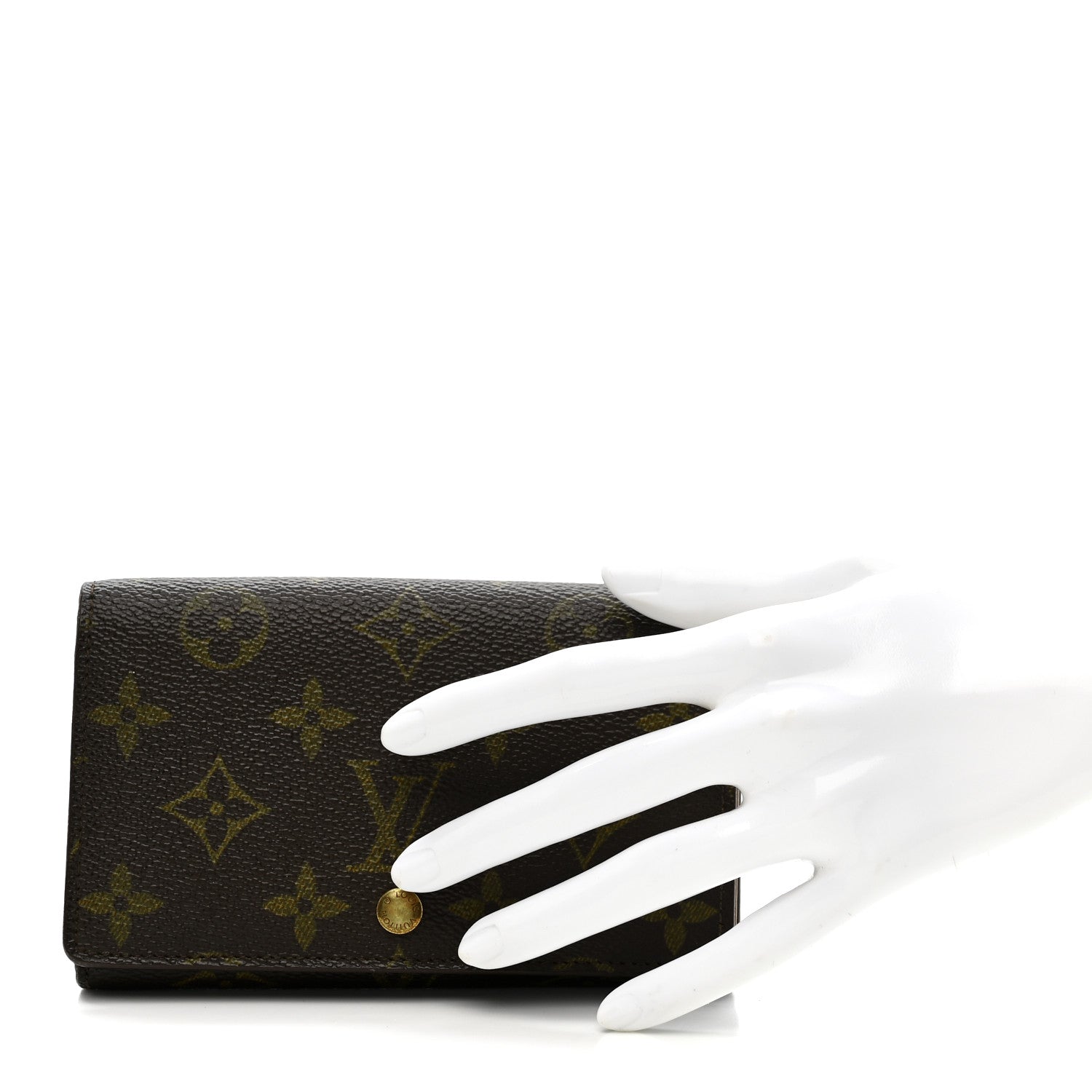 Louis Vuitton Monogram Porte-Monnaie Tresor Wallet