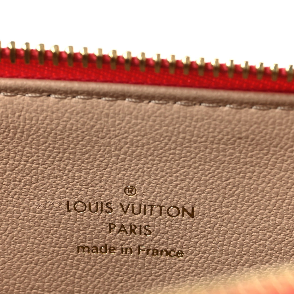 Louis Vuitton Lambskin Embossed Monogram Coussin PM Coral