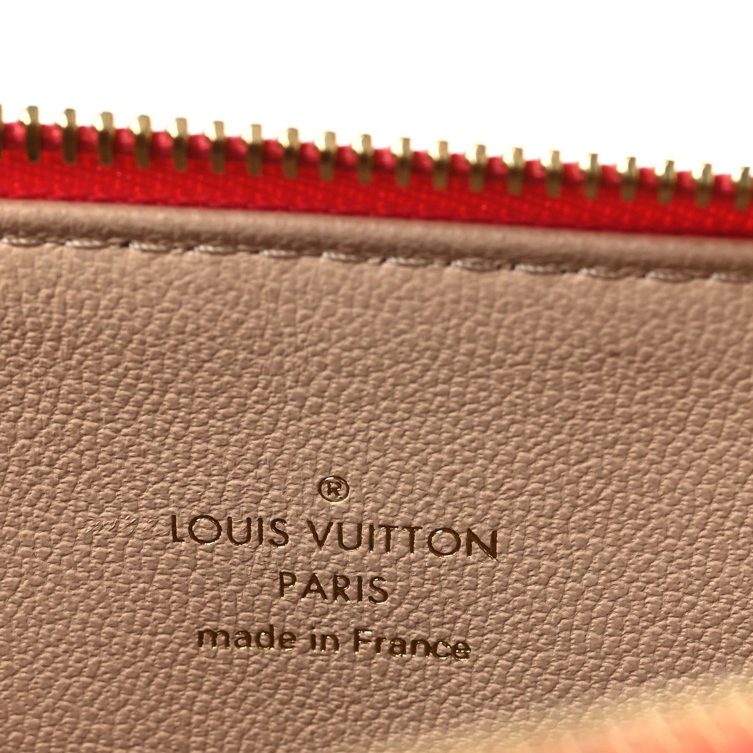 Louis Vuitton Lambskin Embossed Monogram Coussin PM Coral