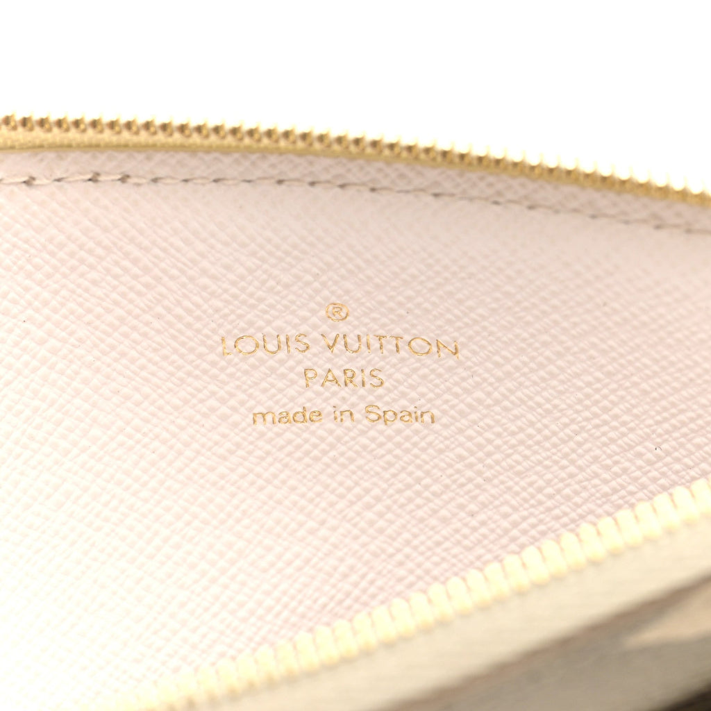 Louis Vuitton Monogram Giant Spring In The City Slim Purse Sunset Kaki