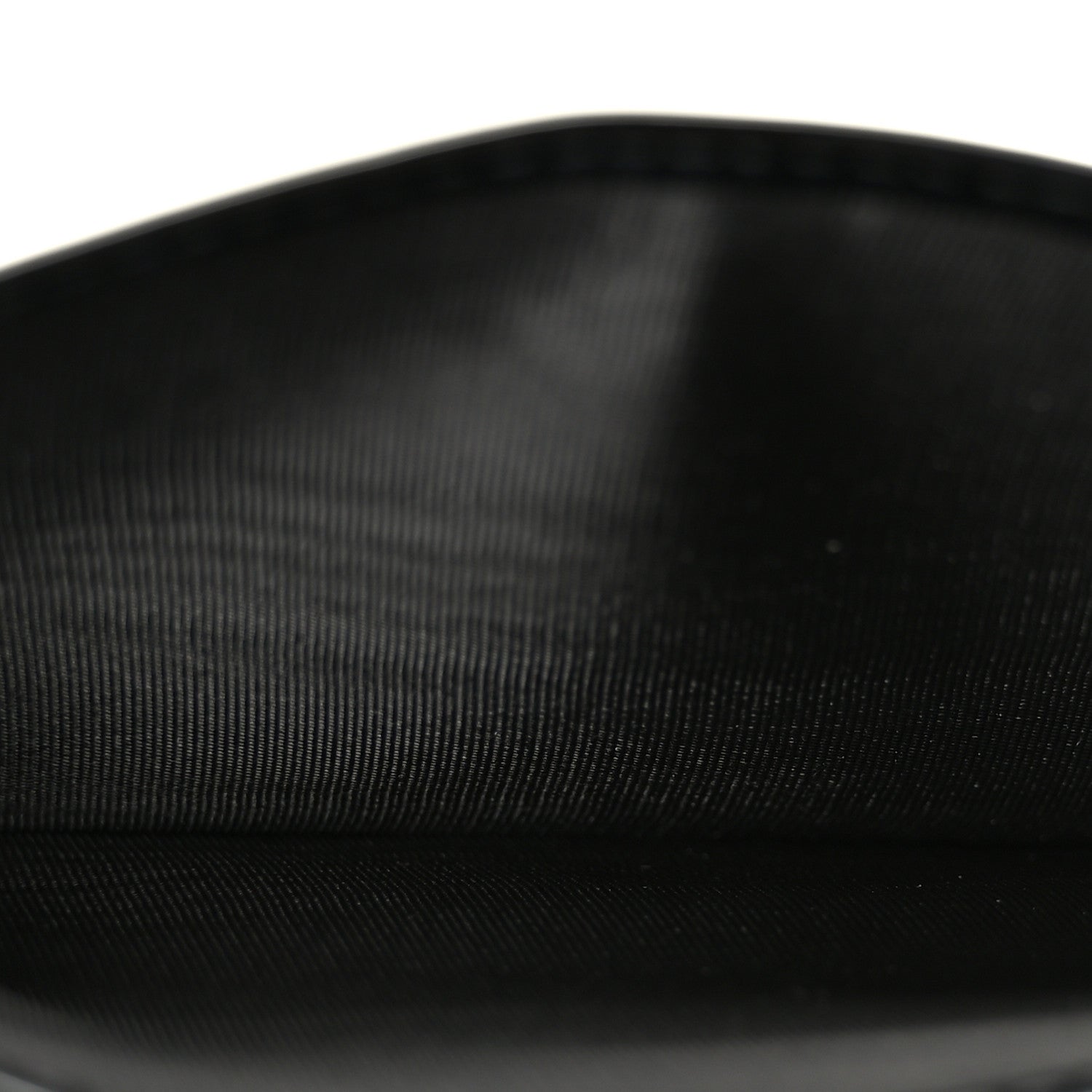 Christian Dior Patent Cannage Lady Dior Pouch Black