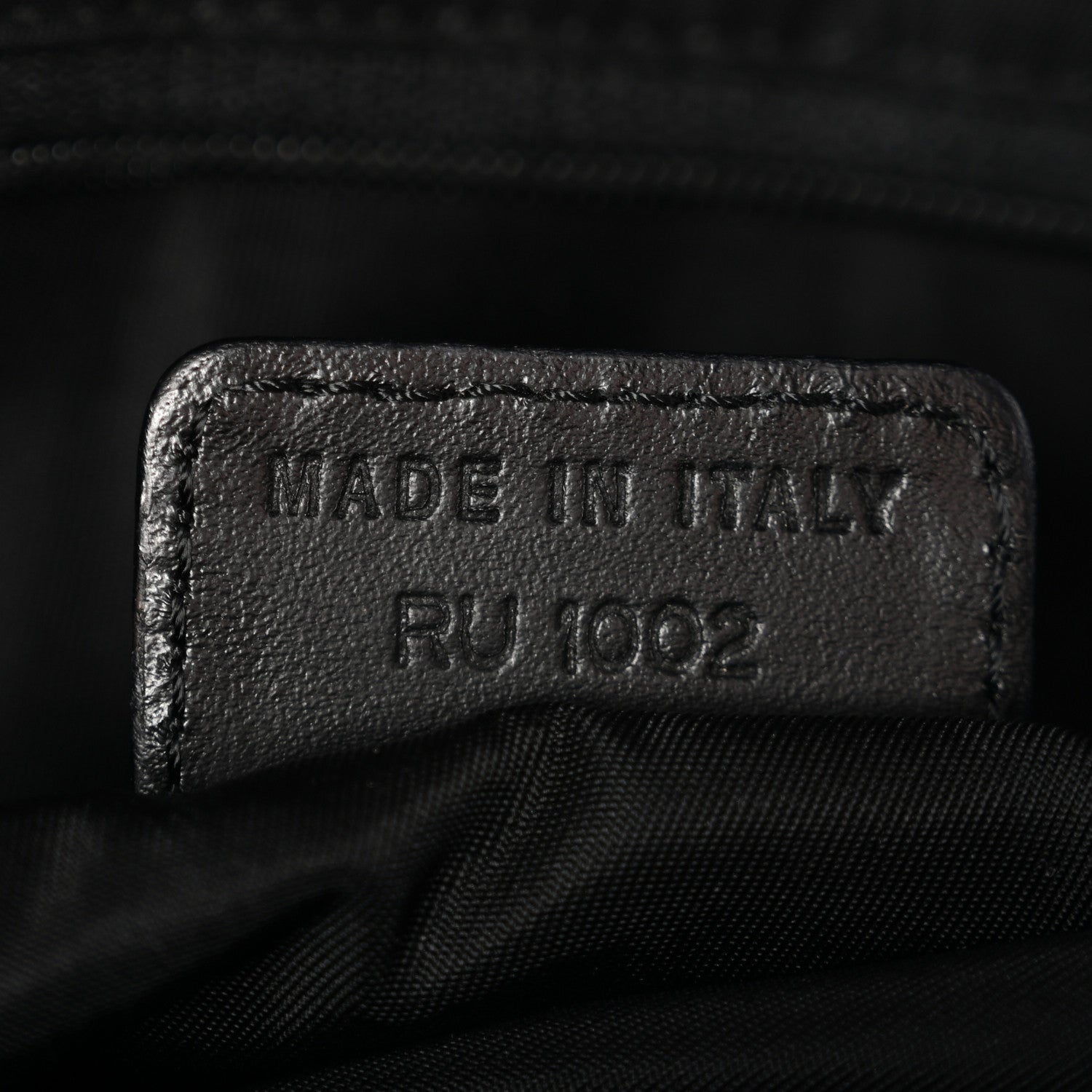 Christian Dior Monogram Saddle Bag Black