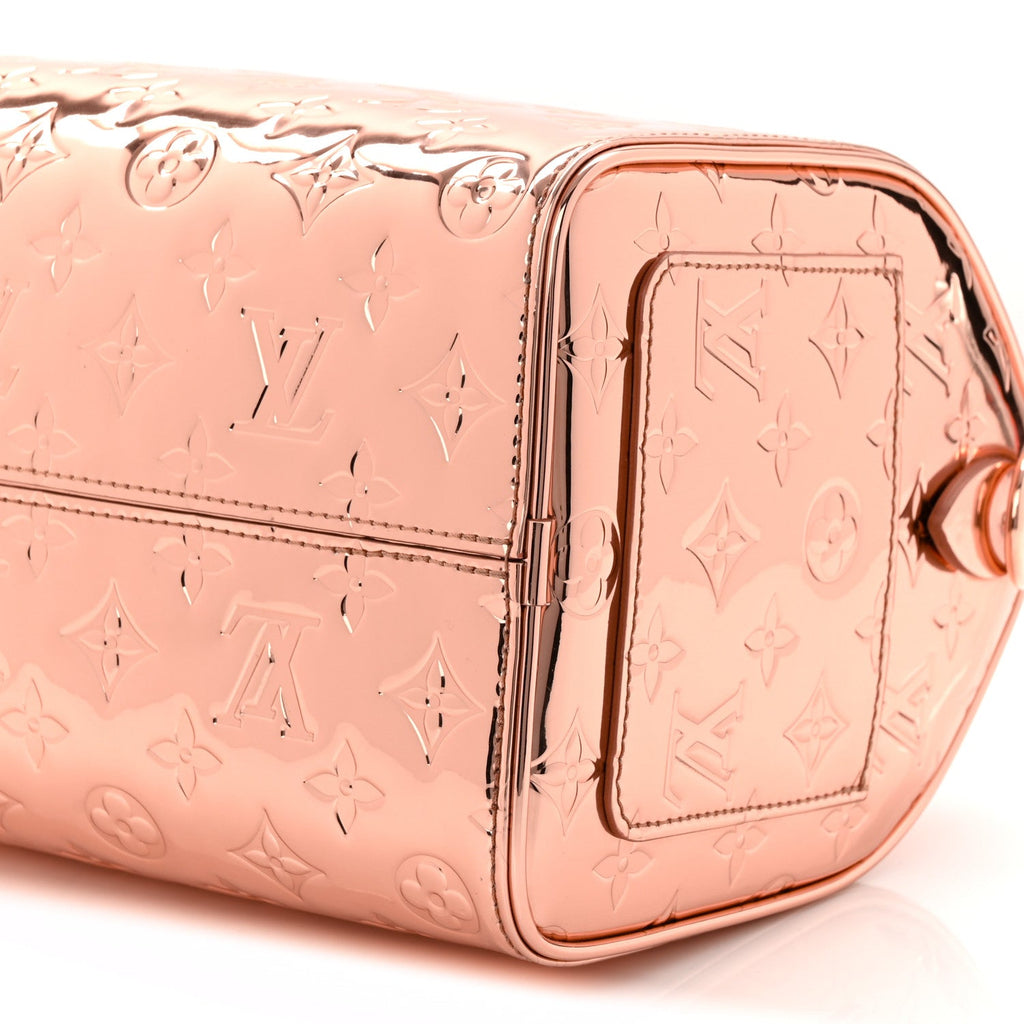 Louis Vuitton Monogram Miroir Speedy Bandouliere 25 Copper