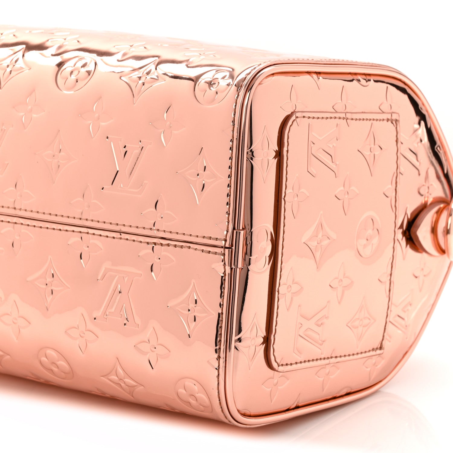 Louis Vuitton Monogram Miroir Speedy Bandouliere 25 Copper