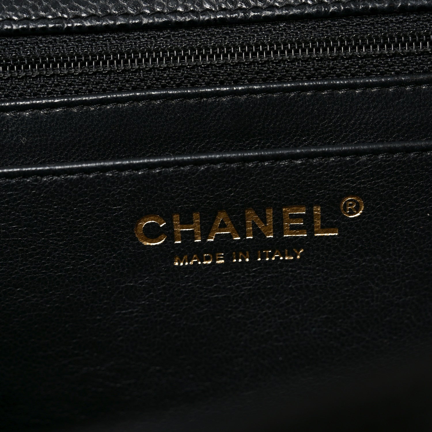 Chanel Caviar Quilted Jumbo Single Flap Black