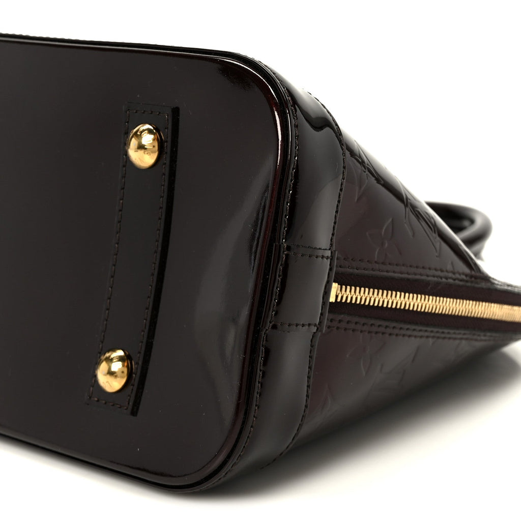 Louis Vuitton Vernis Alma PM Amarante