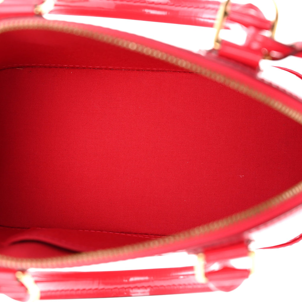 Louis Vuitton Vernis Alma BB Hot Pink