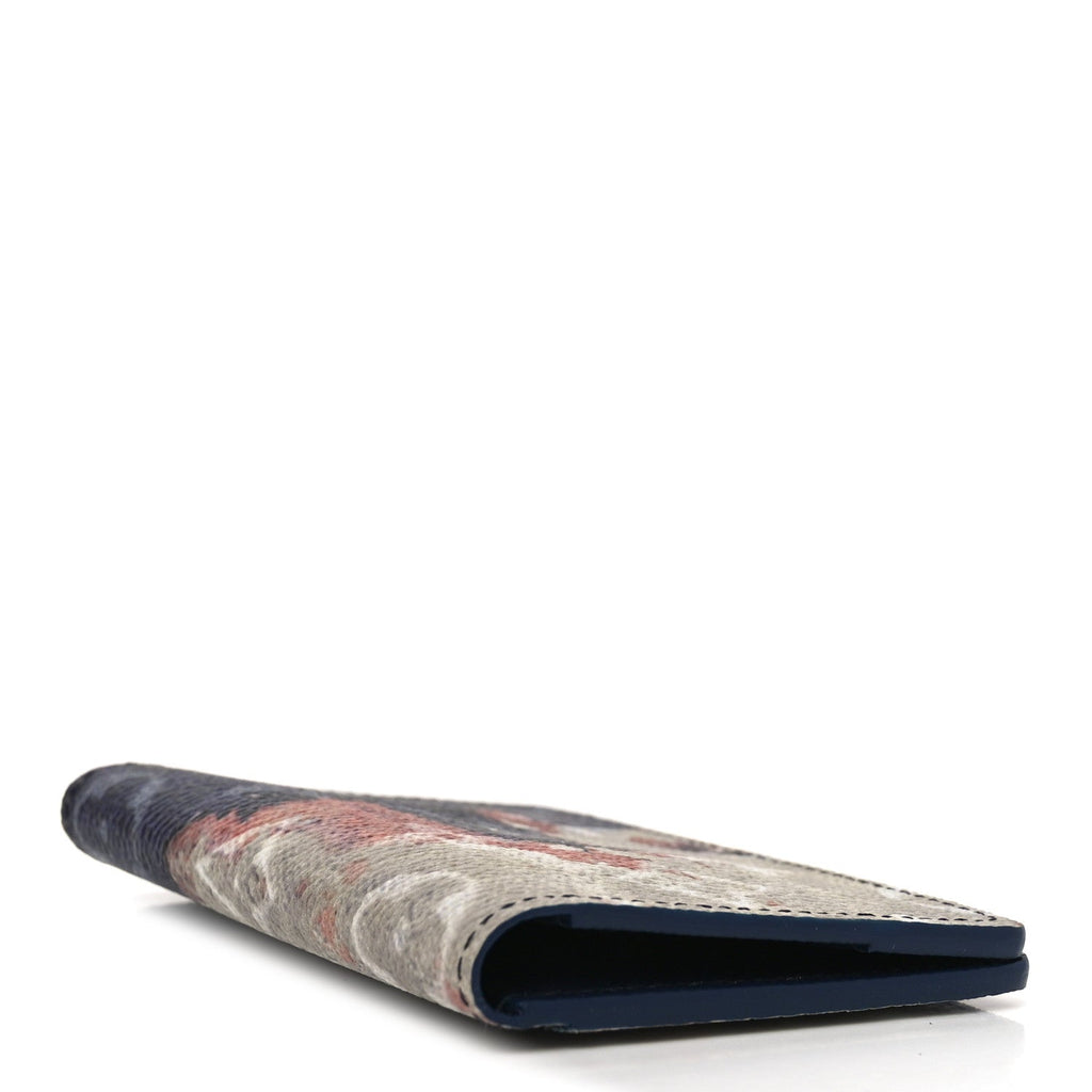 Louis Vuitton Monogram Bleach Pocket Organizer Ink Blue