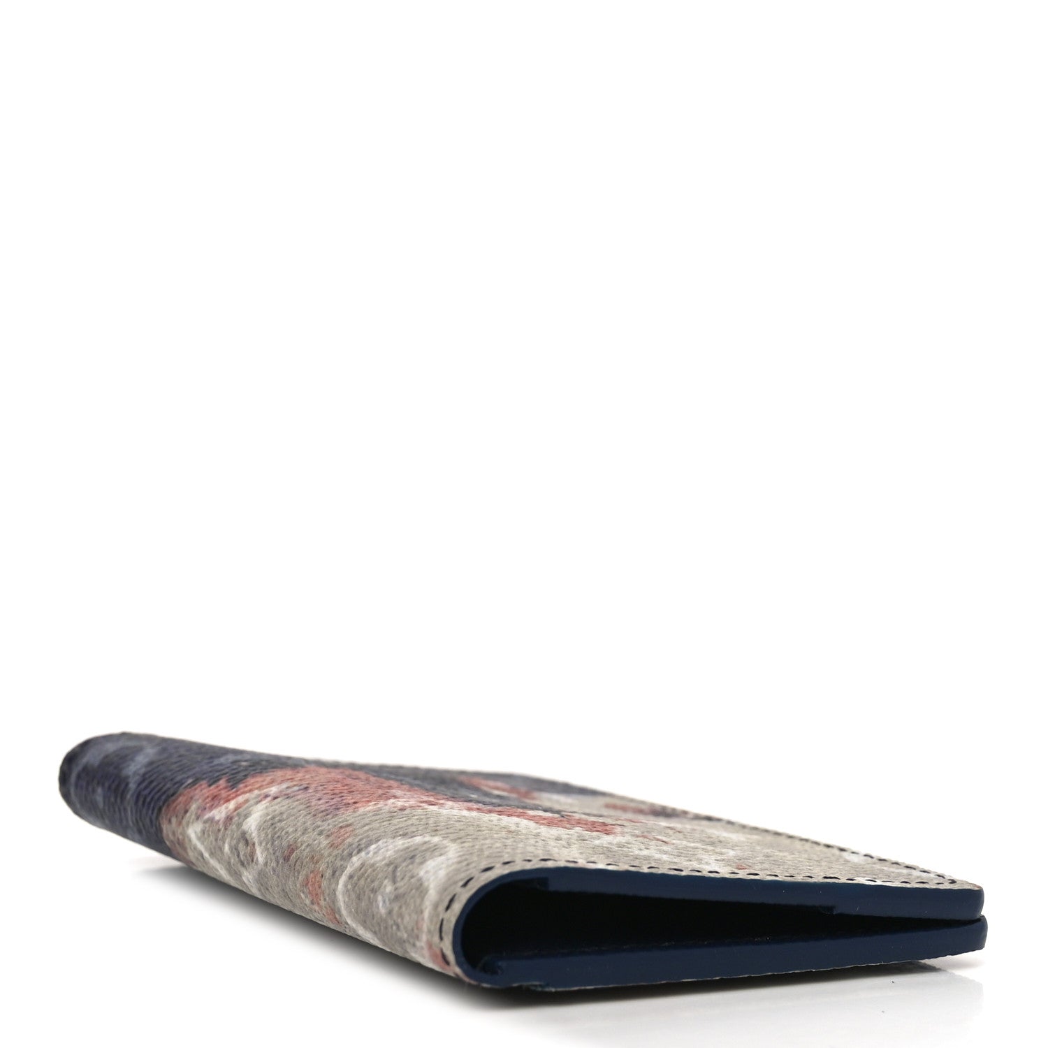 Louis Vuitton Monogram Bleach Pocket Organizer Ink Blue