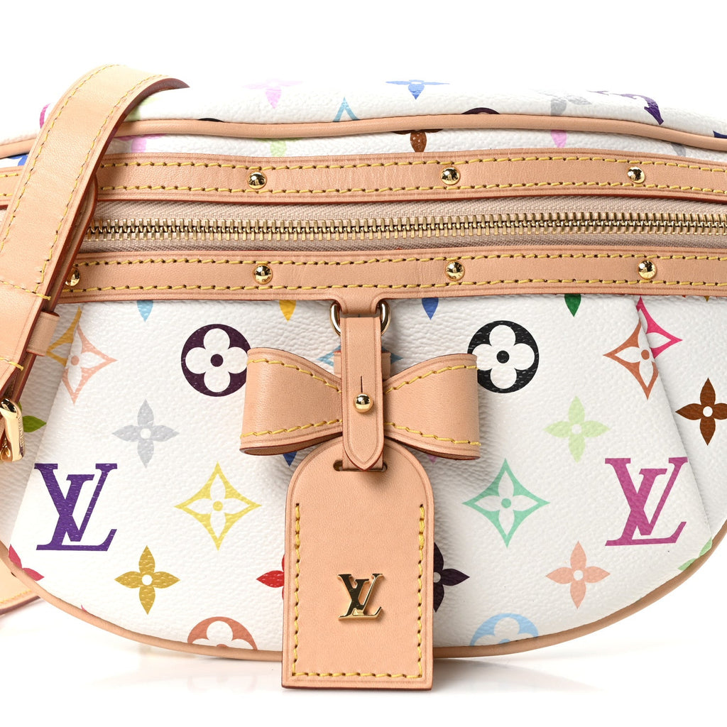 Louis Vuitton LV X TM Monogram Multicolor High Rise Bumbag White