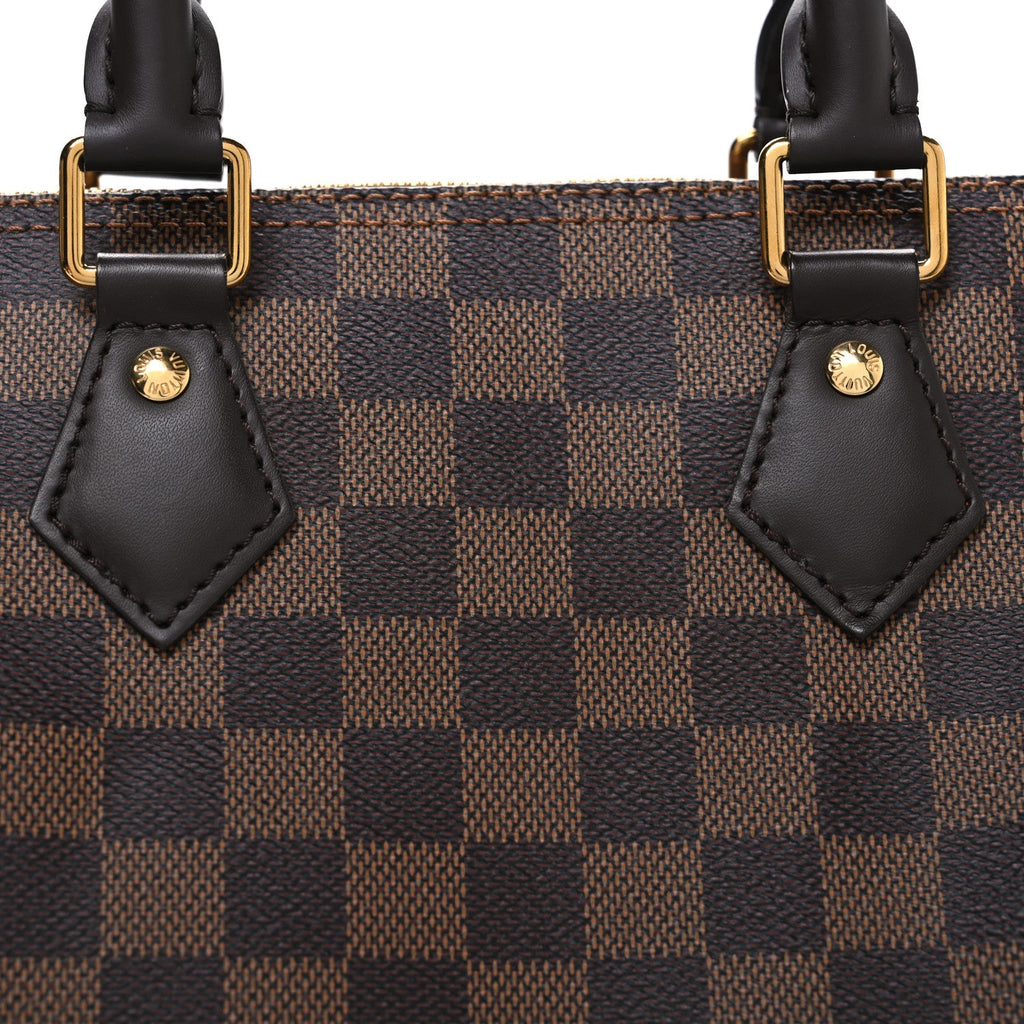 Louis Vuitton Damier Ebene Speedy Bandouliere 25