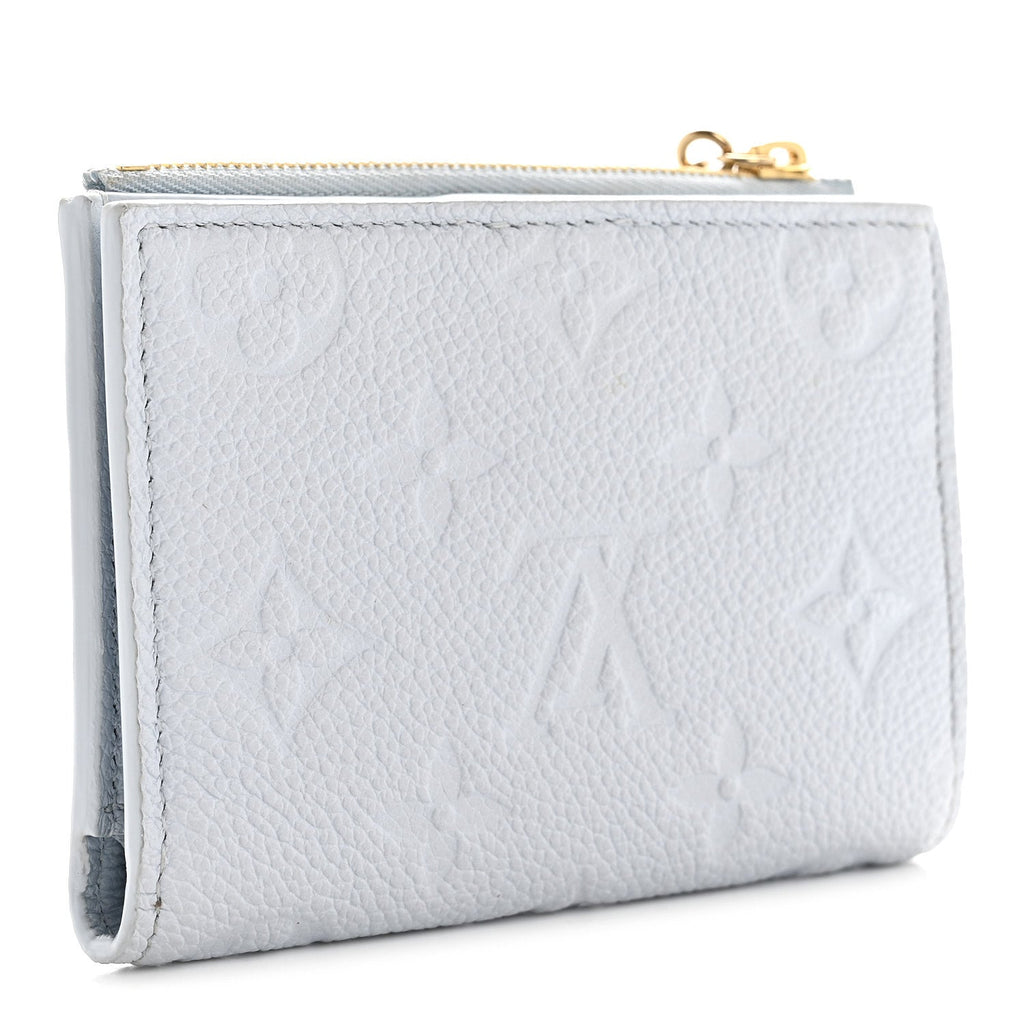Louis Vuitton Empreinte Monogram Flower Lisa Wallet Azur