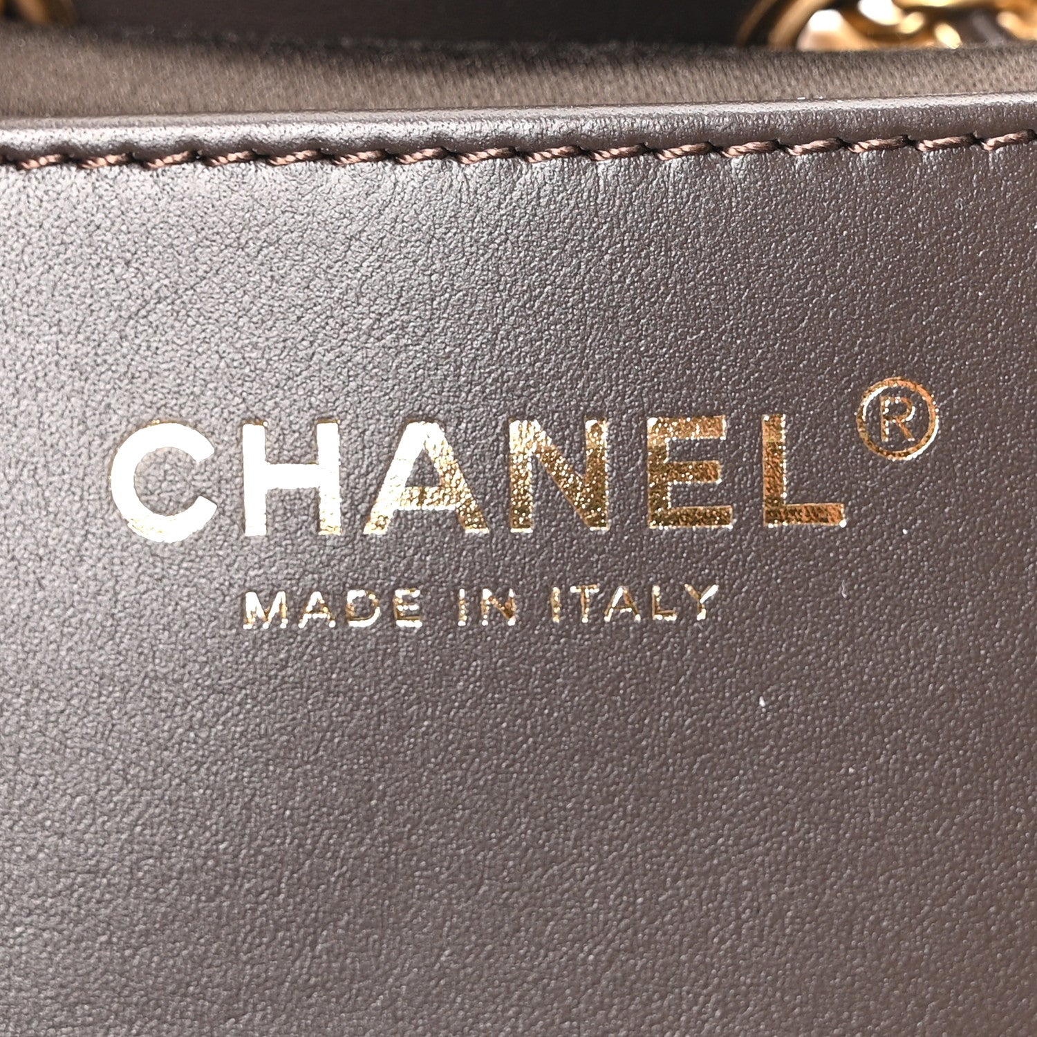 Chanel Suede Quilted Mini Chanel 25 Handbag Dark Brown