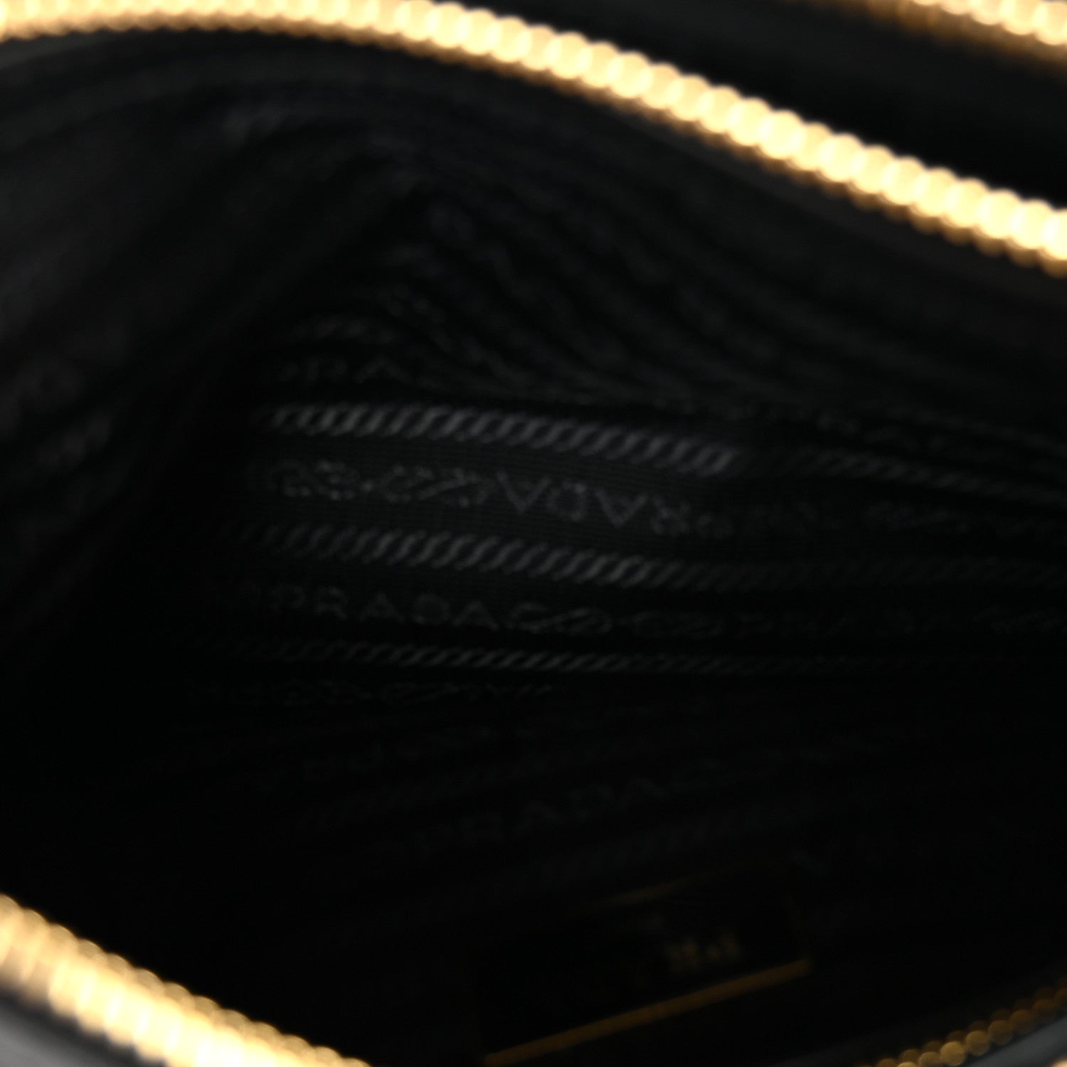 Prada Tessuto Nylon Soft Calf Double Zip Crossbody Bag Black