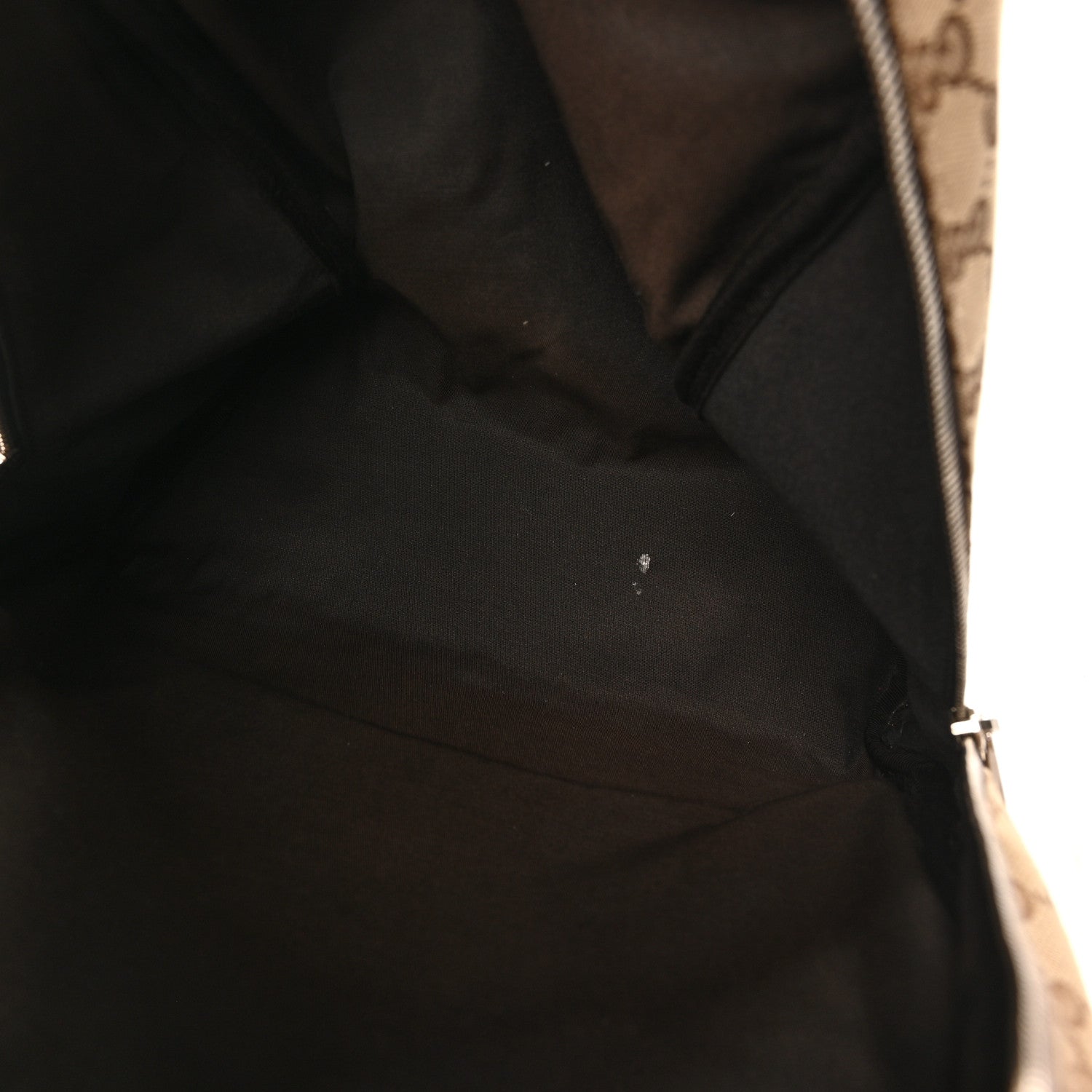 Gucci Monogram Travel Backpack Dark Brown