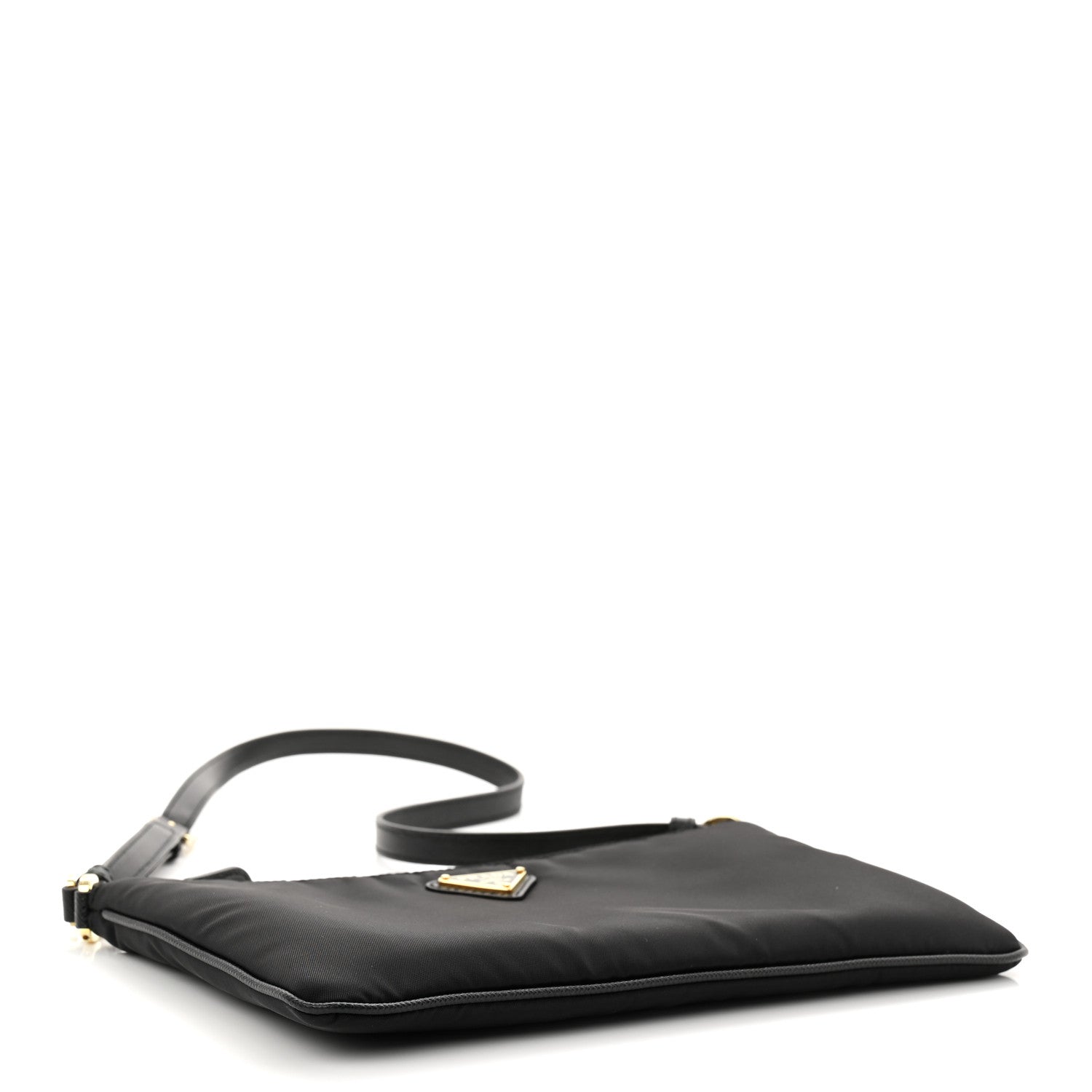 Prada Re-Nylon Saffiano Pouch Black