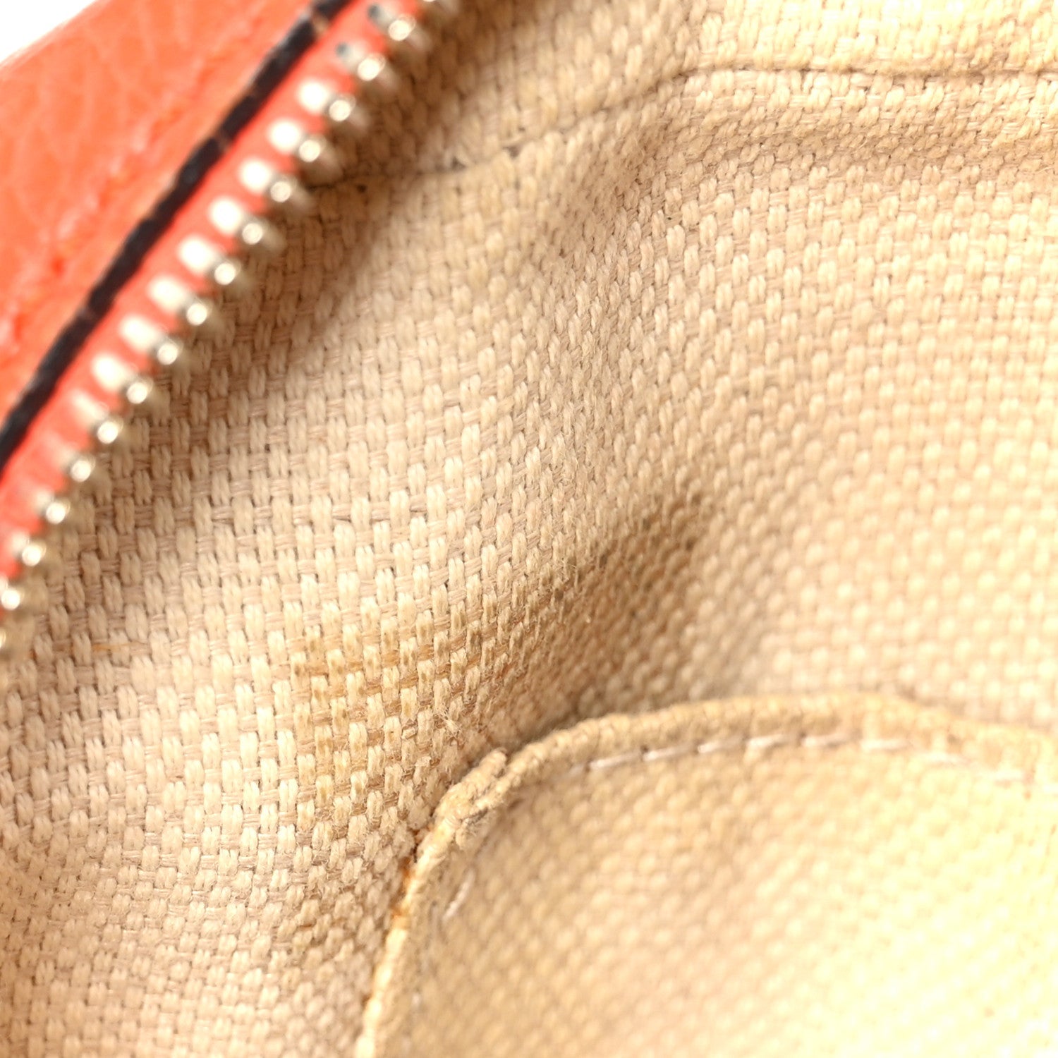 Gucci Pebbled Calfskin Small Soho Disco Bag Sun Orange
