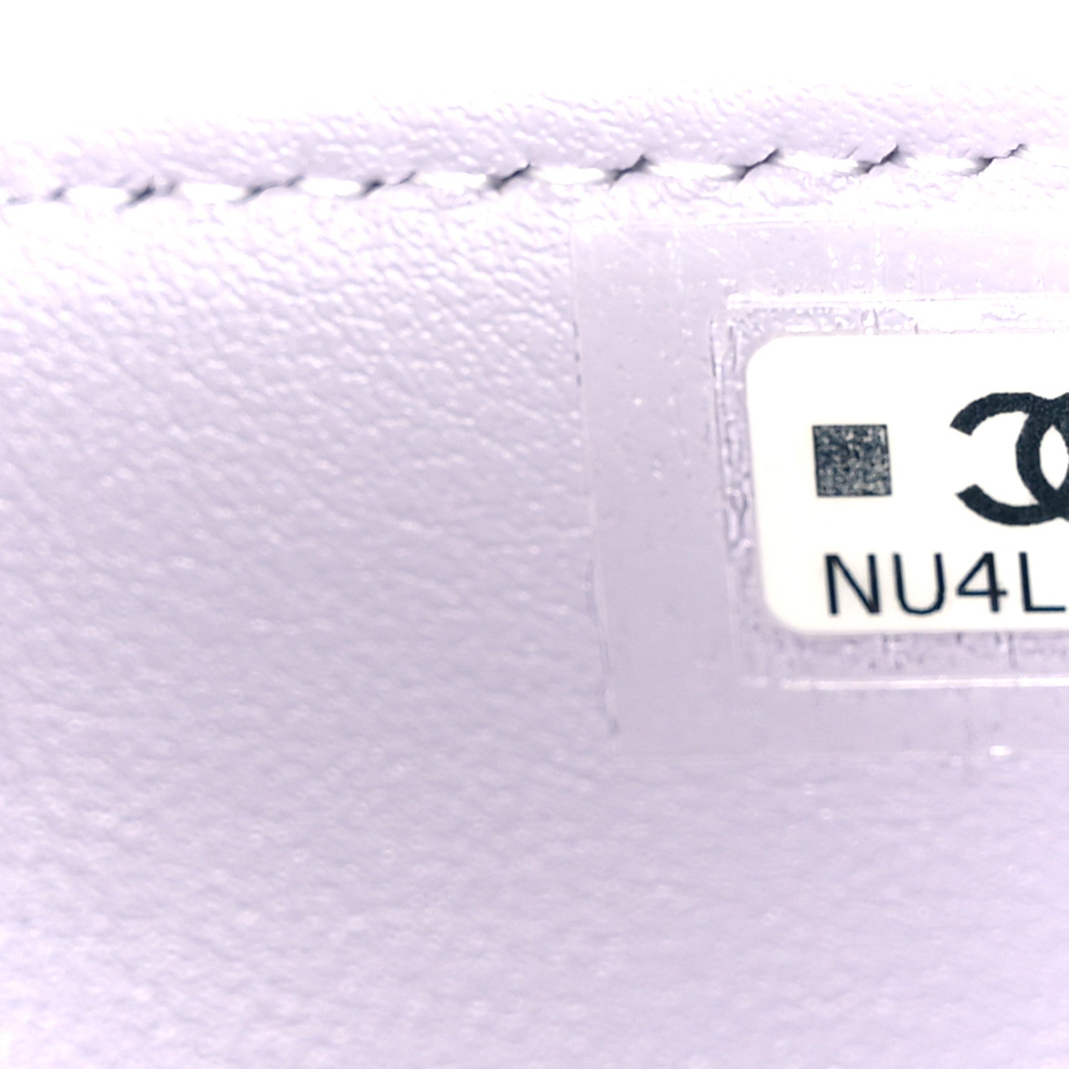 Chanel Shiny Caviar Mini Preppy Coco Shoulder Bag Purple