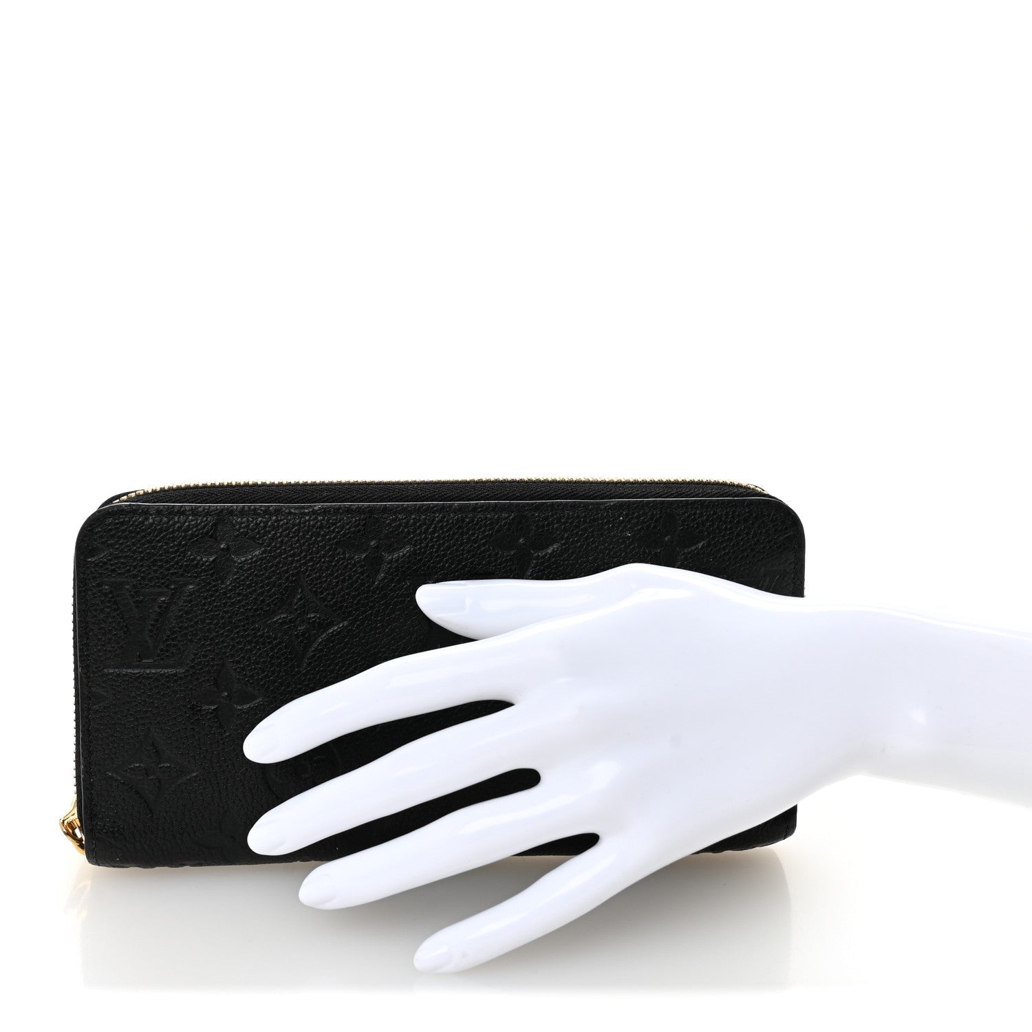 Louis Vuitton Empreinte Zippy Wallet Black