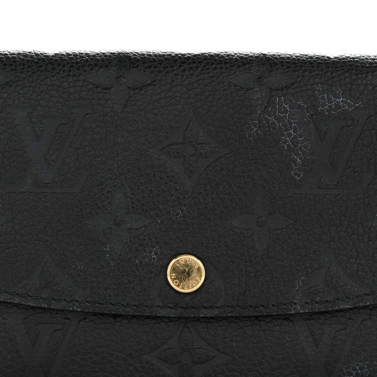 Louis Vuitton Empreinte Emilie Wallet Black Dune