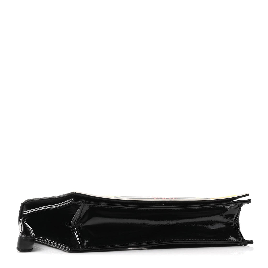 Chanel Patent Just a Drop of N°5 Comic Coco Clutch