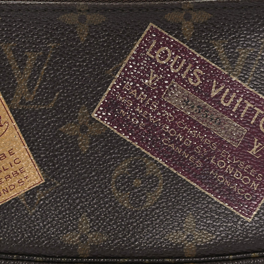 Louis Vuitton Monogram Trunks and Bags Mini Pochette