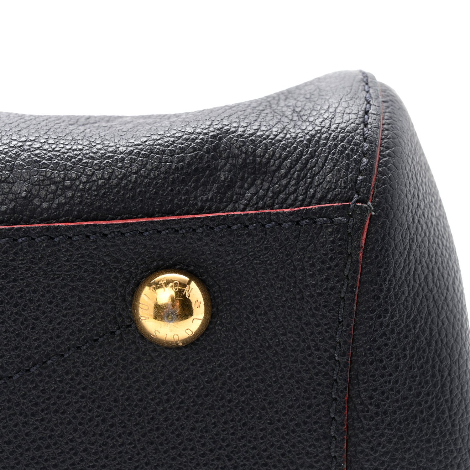 Louis Vuitton Empreinte Montaigne MM Marine Rouge