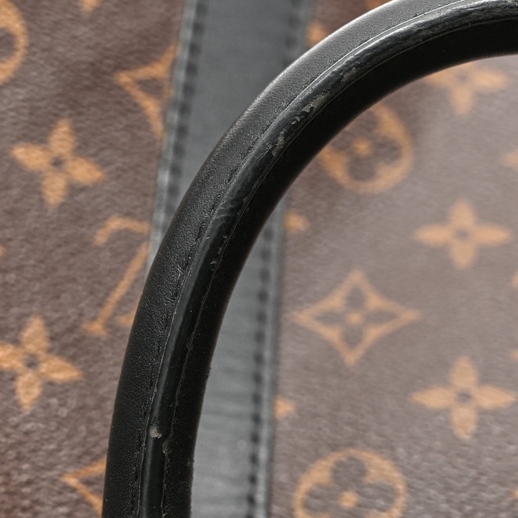 Louis Vuitton Monogram Macassar Keepall Bandouliere 55