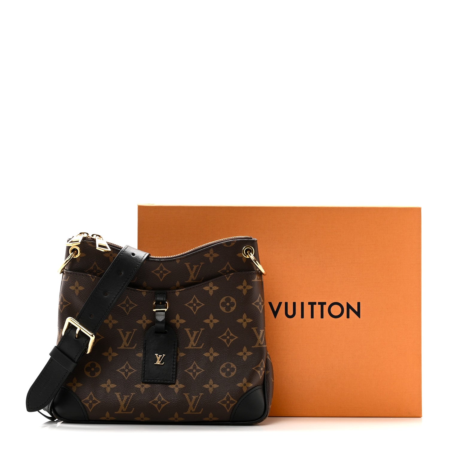 Louis Vuitton Monogram Odeon PM Black