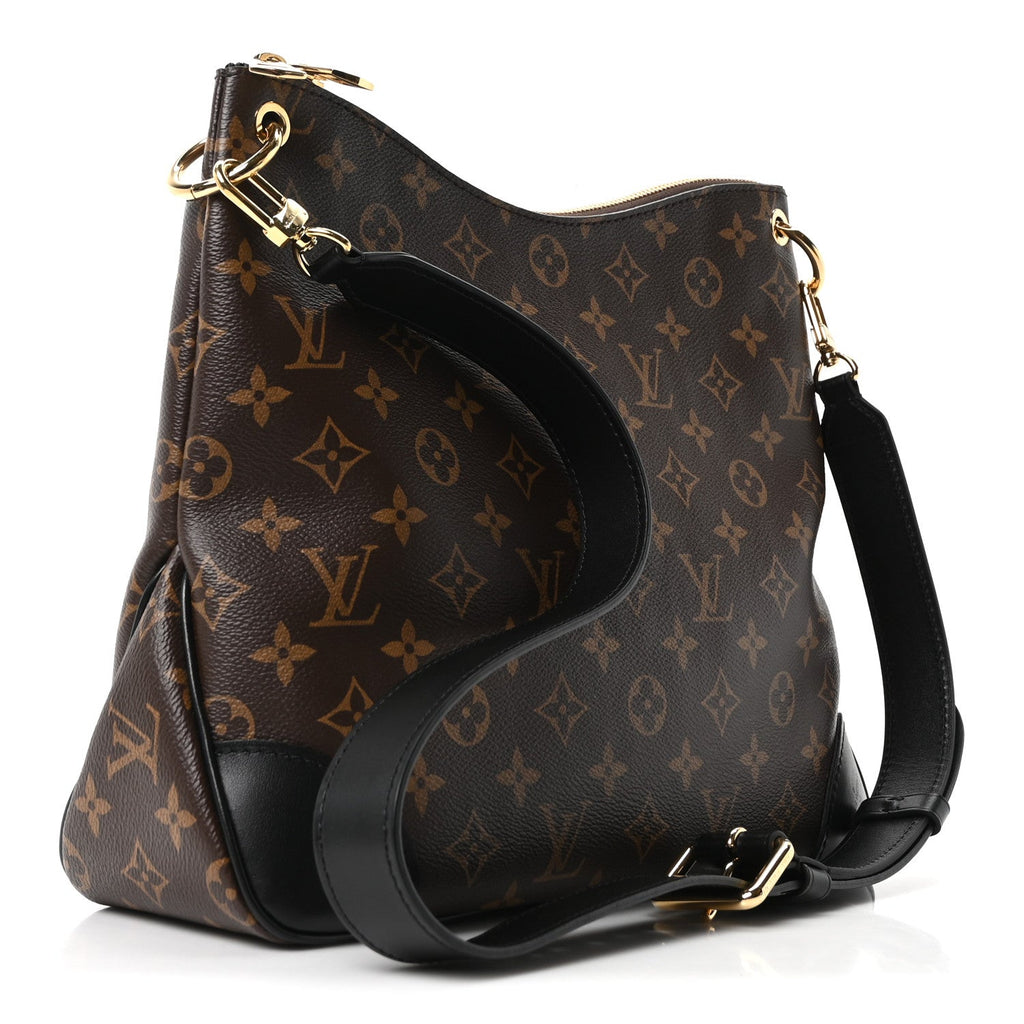 Louis Vuitton Monogram Odeon MM Black