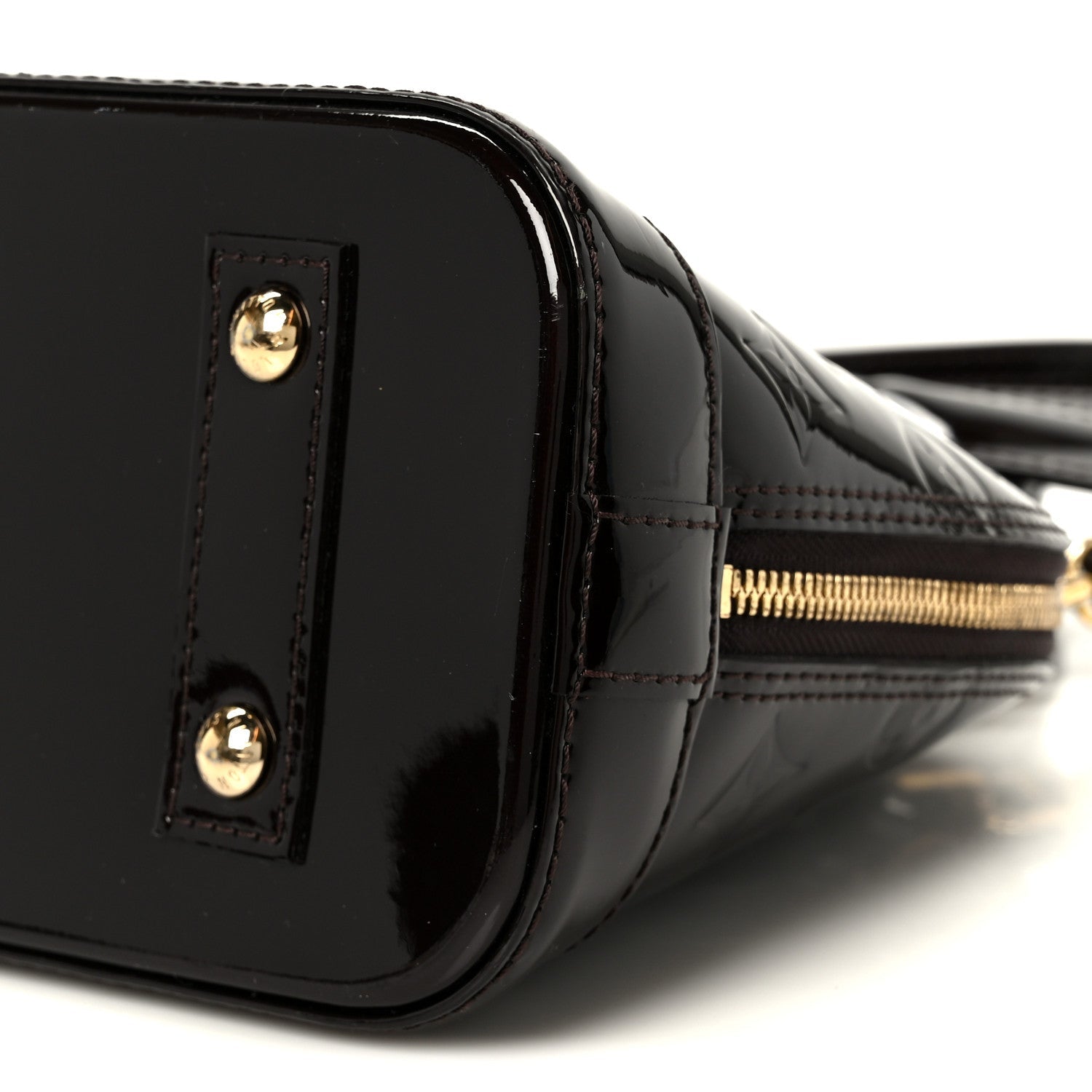 Louis Vuitton Vernis Alma BB Amarante