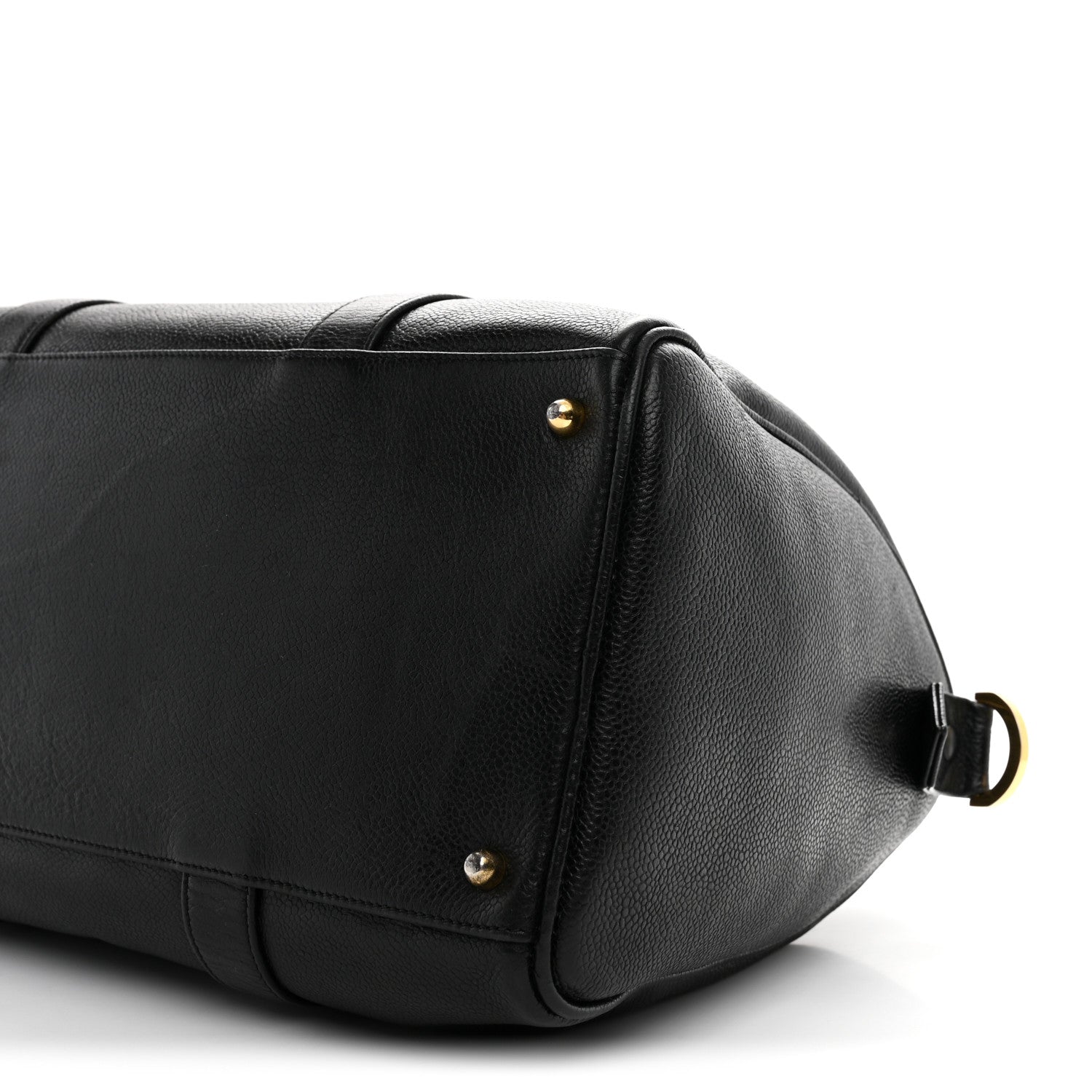 Chanel Caviar Timeless CC Duffel Bag Black