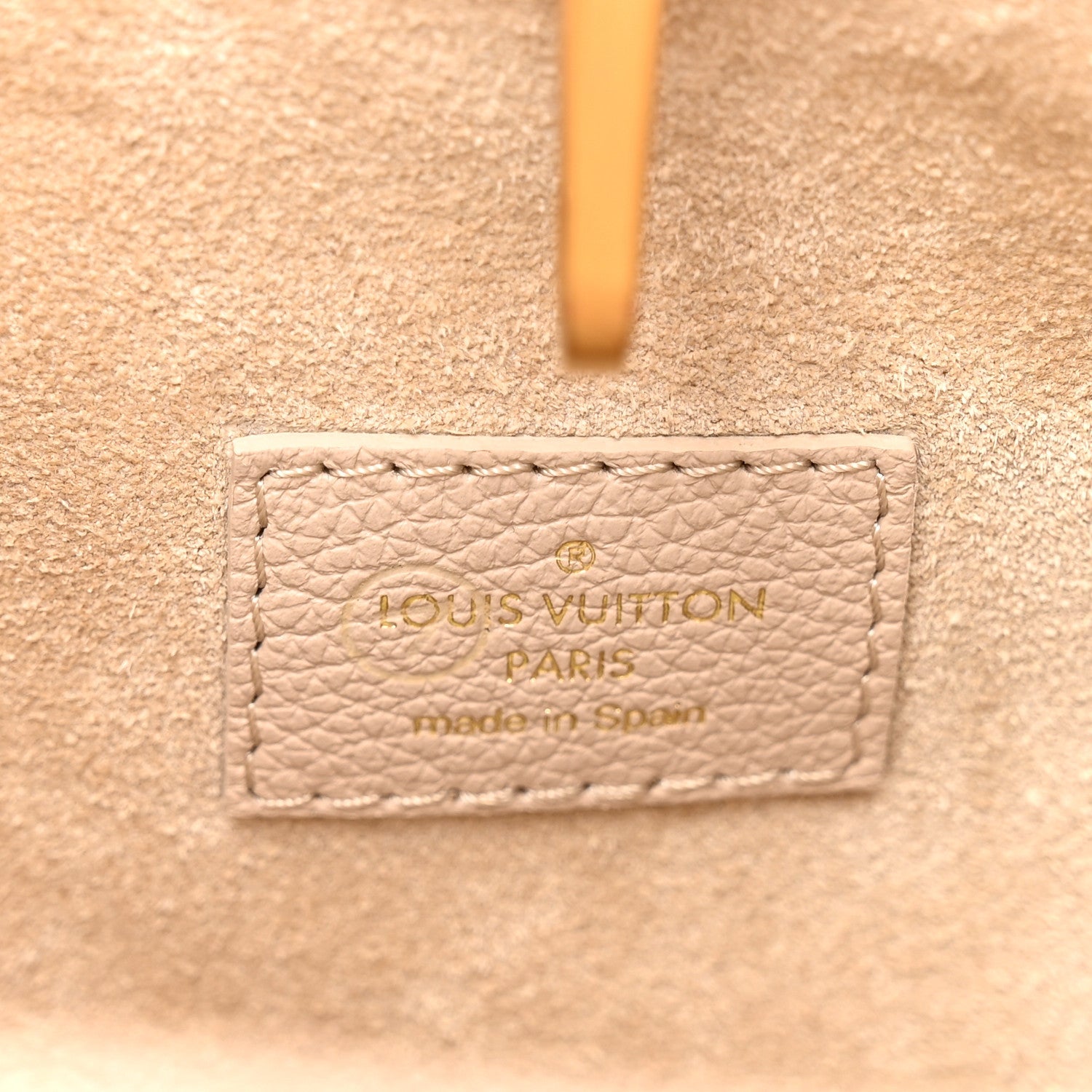 Louis Vuitton Grained Calfskin Low Key Hobo MM Limestone