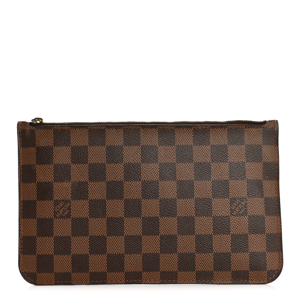 Louis Vuitton Damier Ebene Neverfull MM GM Pochette
