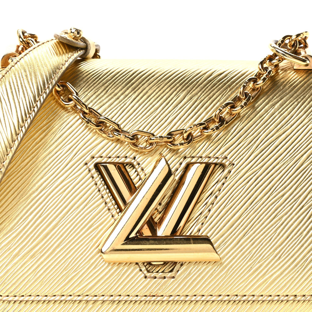 Louis Vuitton Epi Twist Shoulder Bag PM Gold