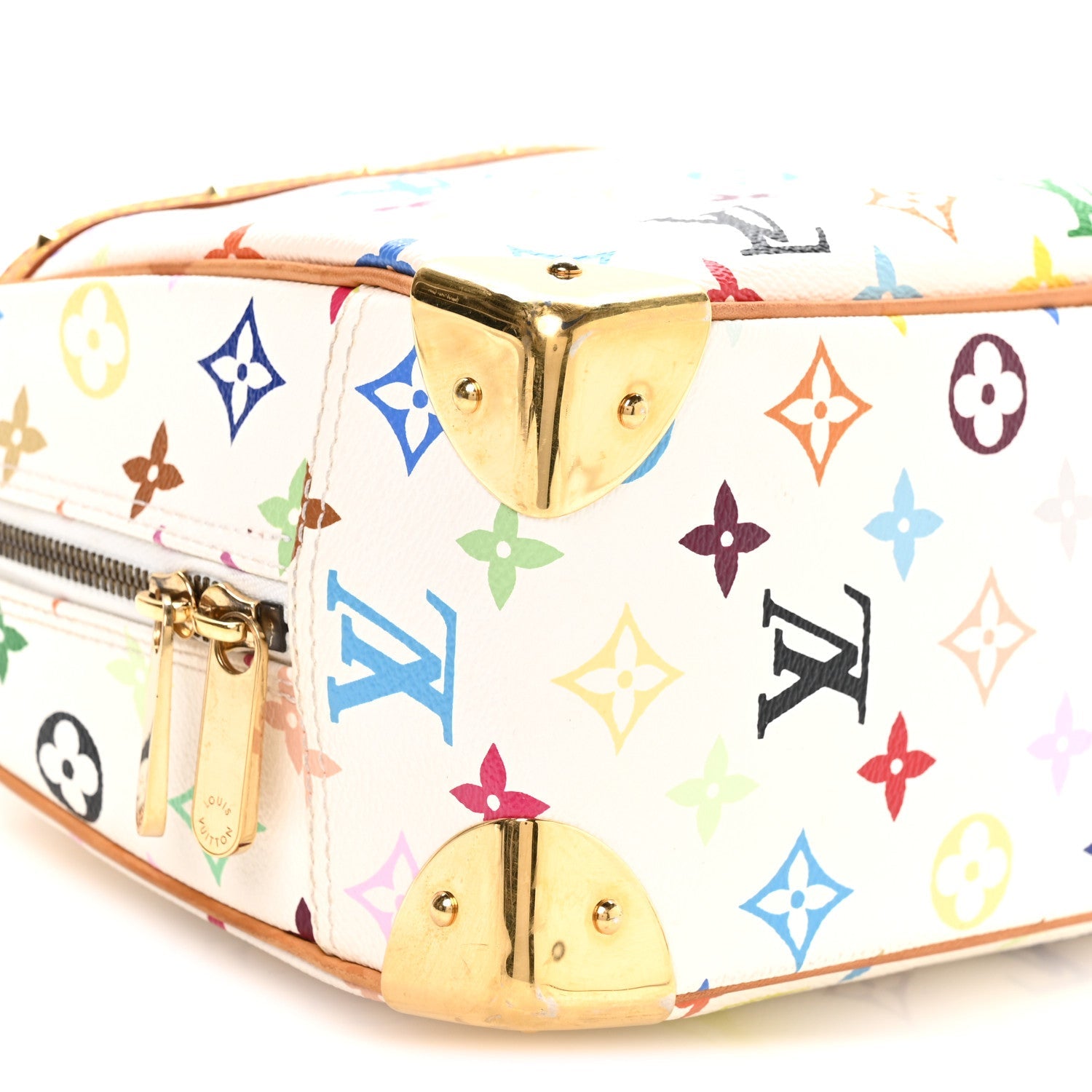 Louis Vuitton Monogram Multicolor Trouville White