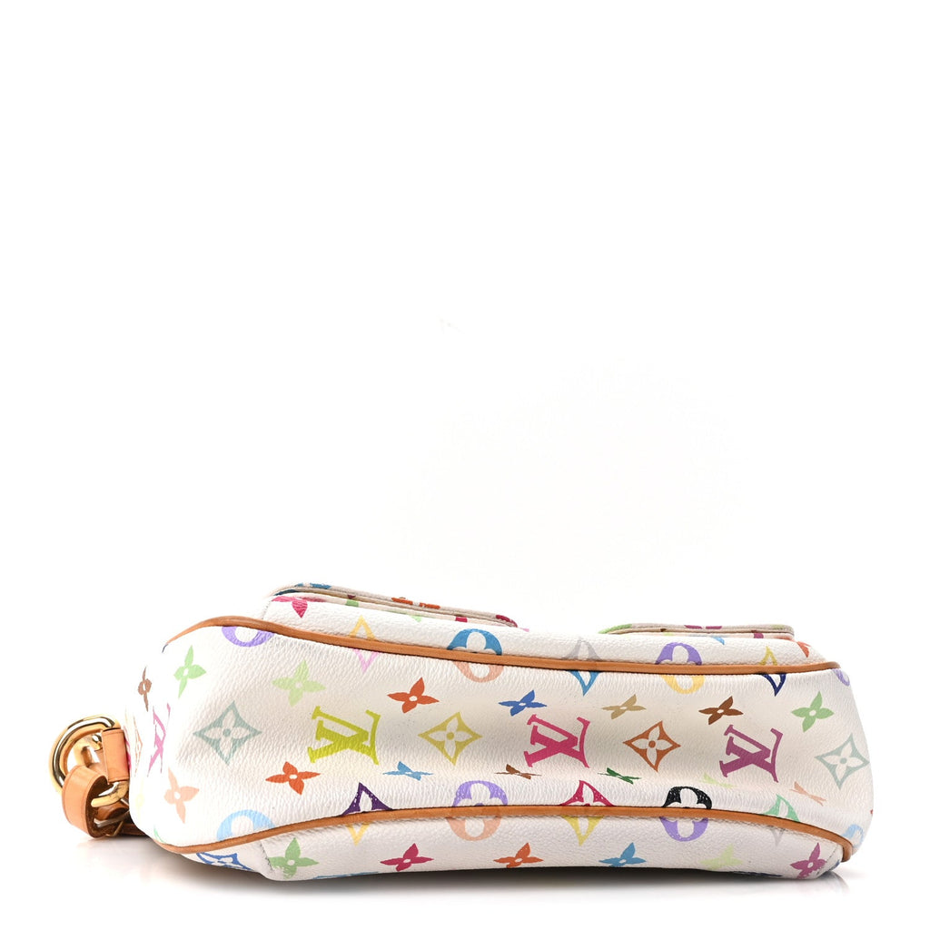 Louis Vuitton Monogram Multicolor Lodge PM White