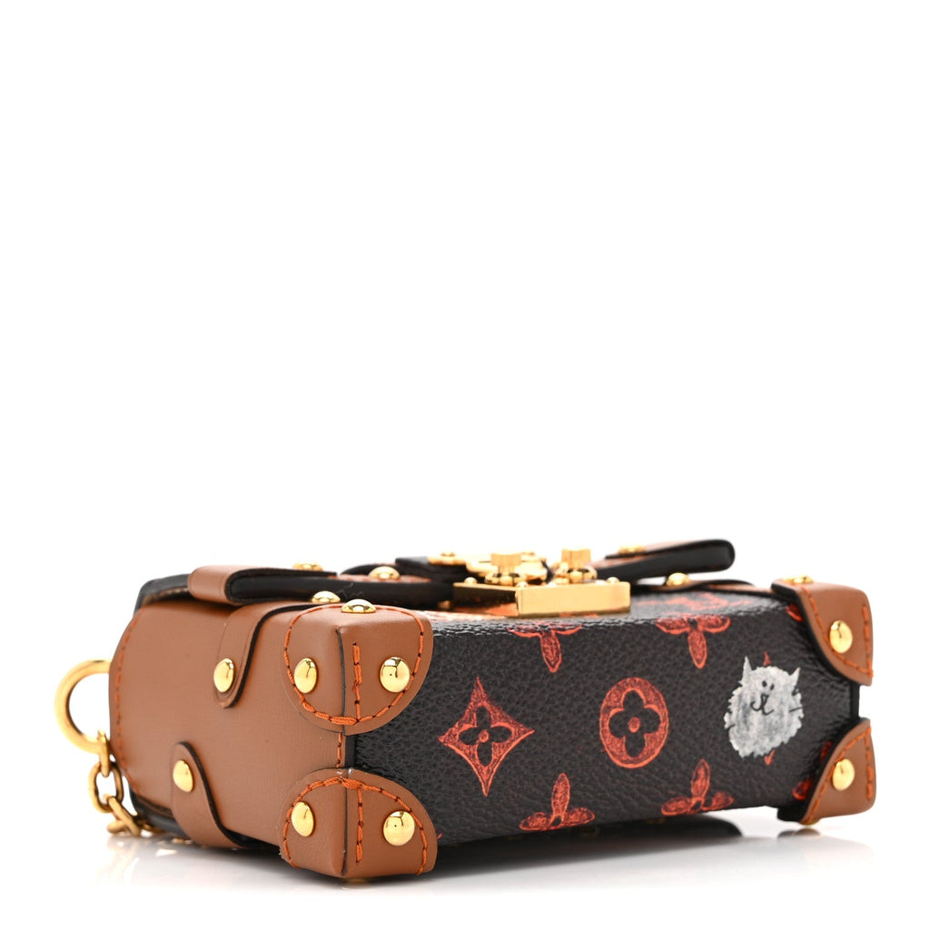 Louis Vuitton Catogram Essential Trunk Orange Marron