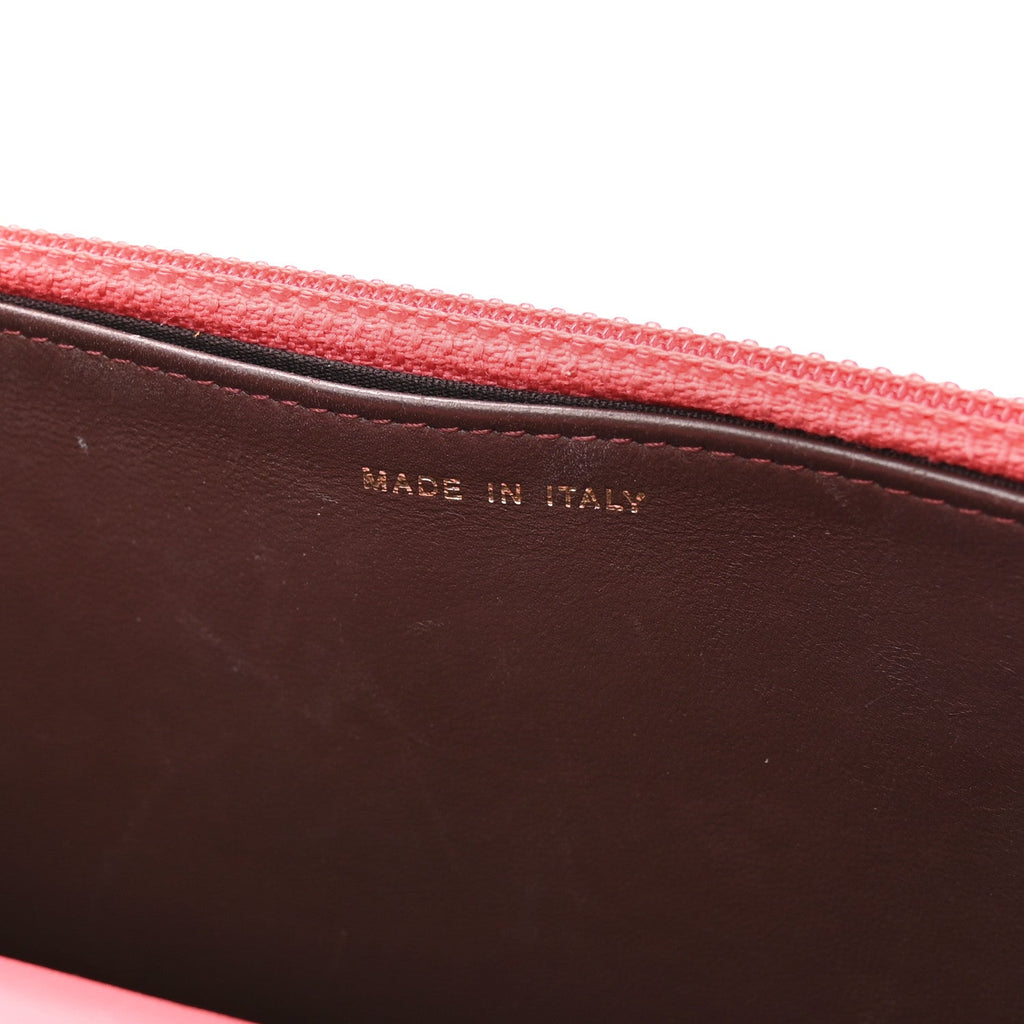 Chanel Lambskin Quilted Trendy CC Wallet On Chain WOC Bright Pink