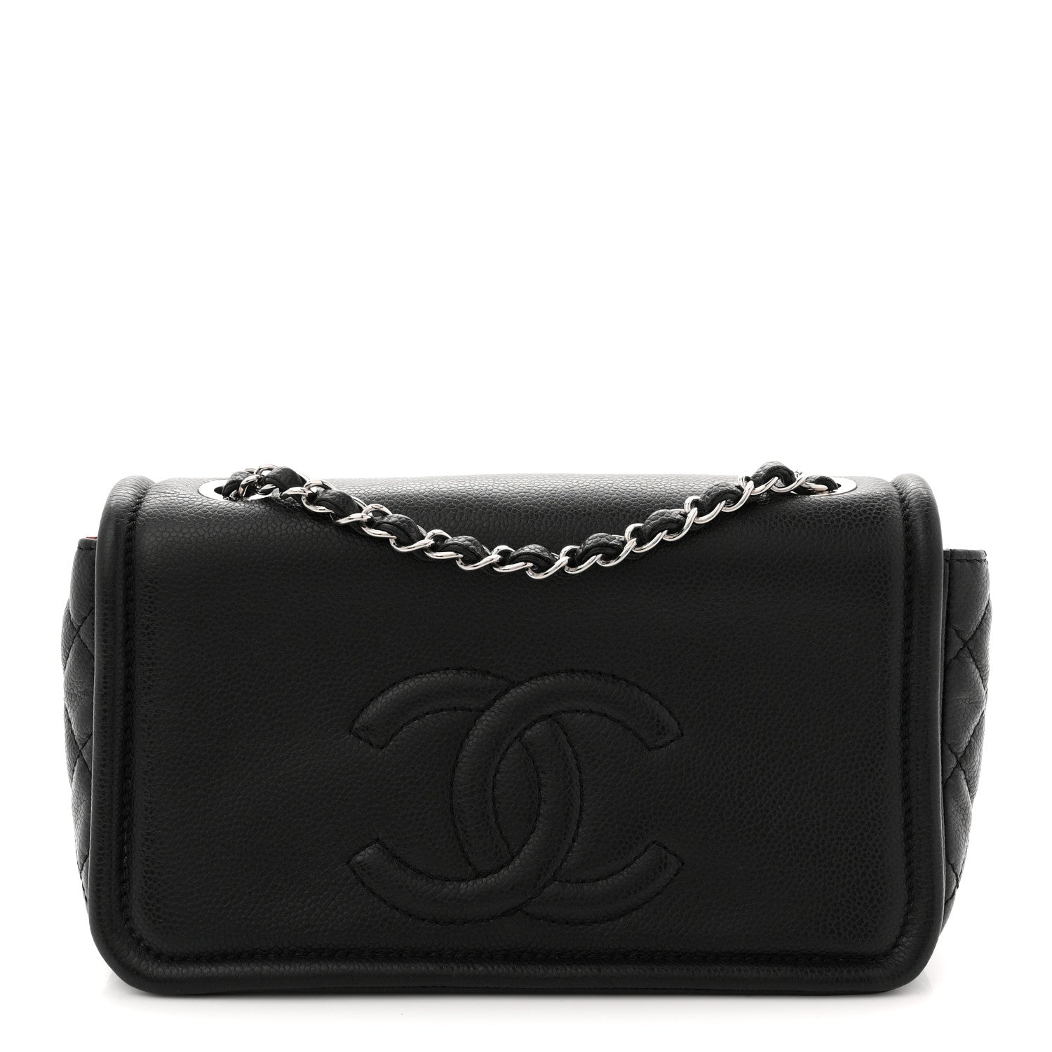Chanel Caviar Medium Timeless CC Flap Black