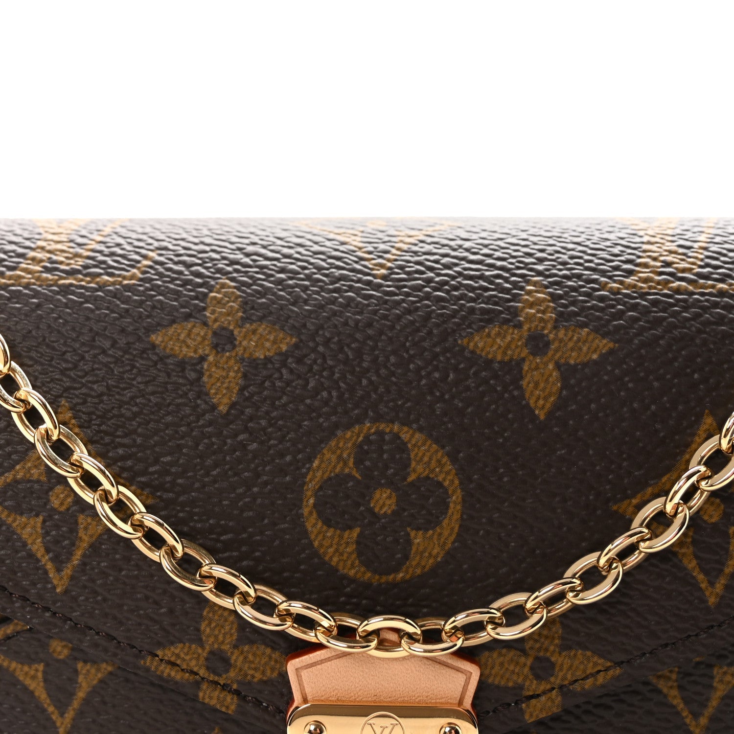 Louis Vuitton Monogram Grace Coddington Kirigami Organizer On Chain Beige