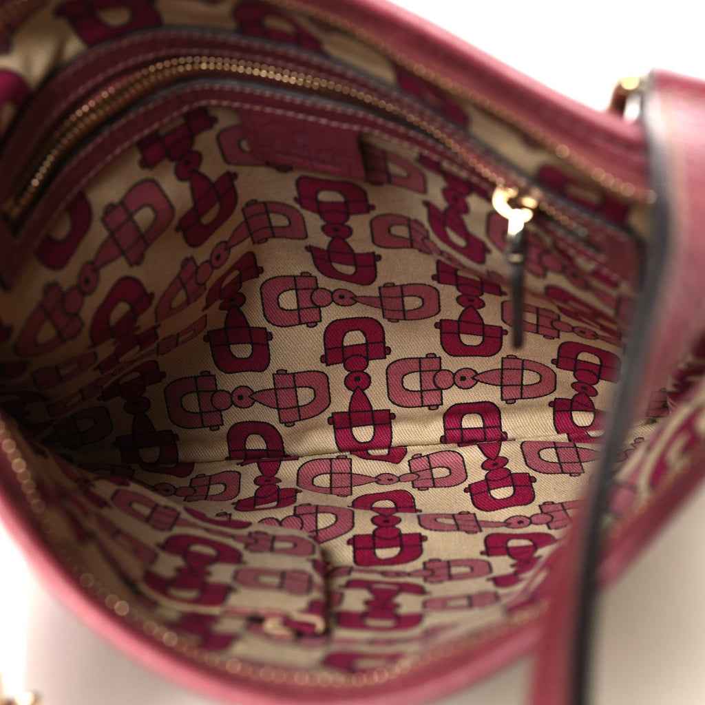 Gucci Monogram Web Jolicoeur Charms Messenger Pink Ebony