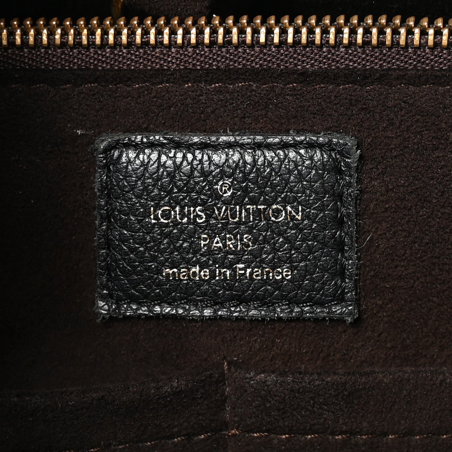 Louis Vuitton Calfskin Monogram Kimono Tote PM Black