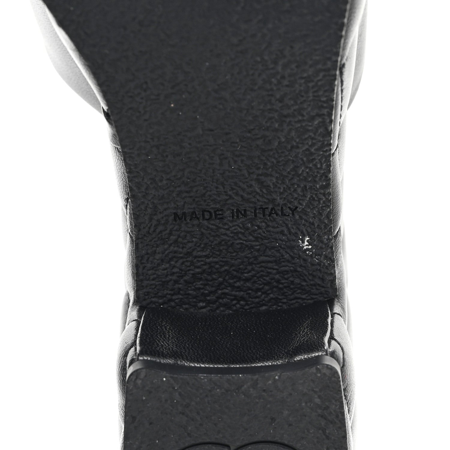 Lambskin Quilted CC Platform Mules 41 Black